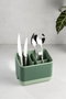 Hermia 2LIBNM-8052 Organizadores Plástico Verde 2 Piezas 16.5x10x14cm
